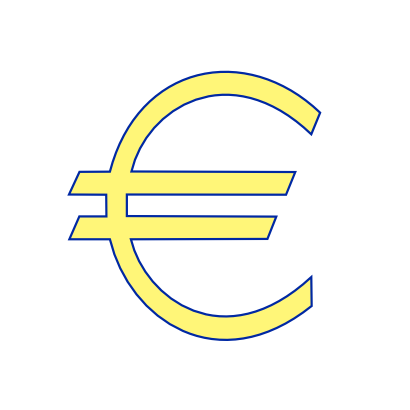 Download free symbol currency europe icon